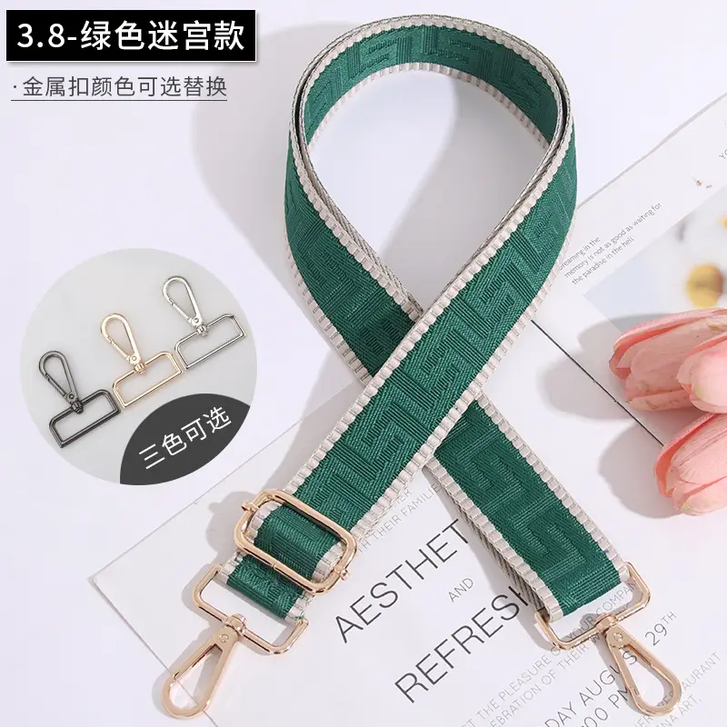 Adjustable Brown Crossbody Strap for Women - Image 10