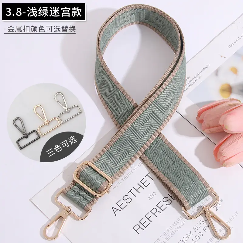 Adjustable Brown Crossbody Strap for Women - Image 15