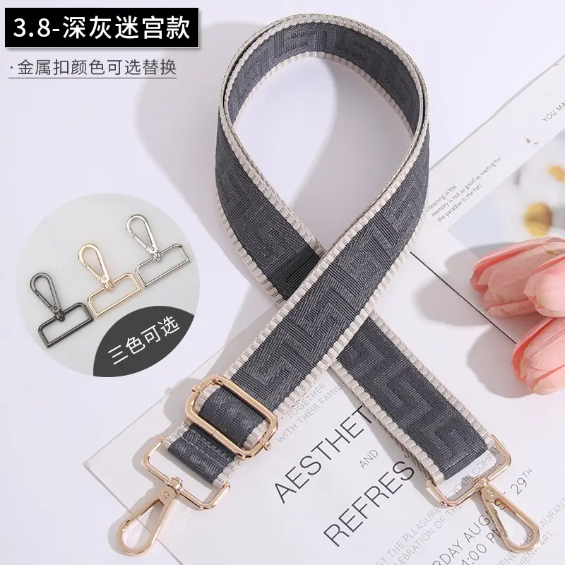Adjustable Brown Crossbody Strap for Women - Image 16