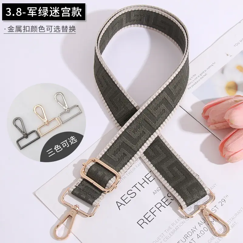 Adjustable Brown Crossbody Strap for Women - Image 7