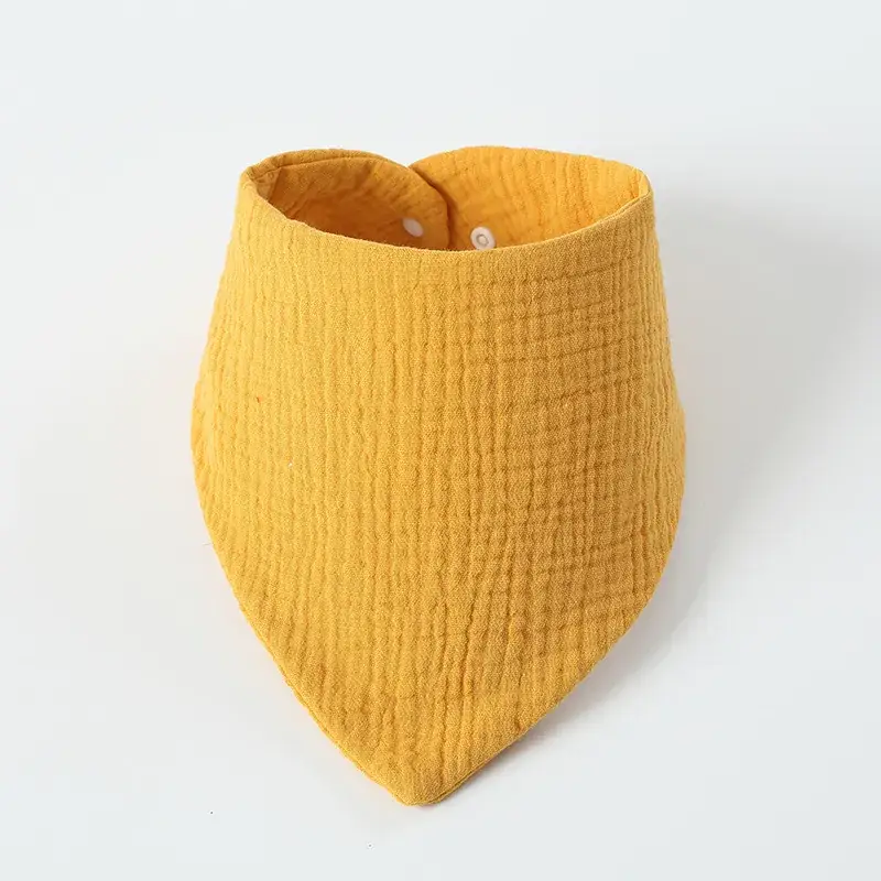 Baby Cotton Triangle Bib for Newborns Anti-Spitting Absorbent - Image 15
