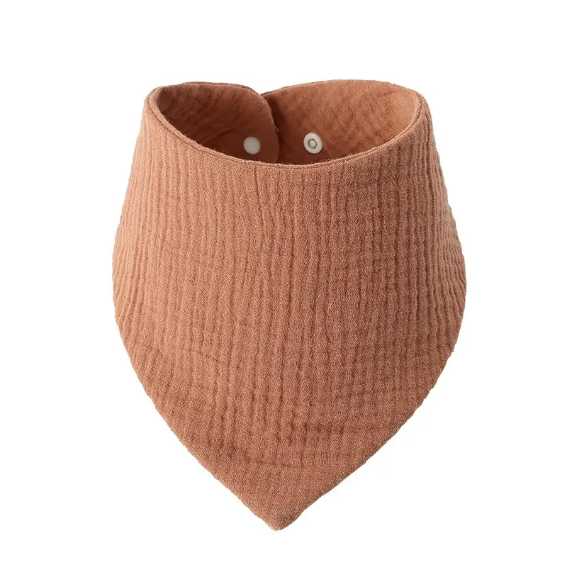 Baby Cotton Triangle Bib for Newborns Anti-Spitting Absorbent - Image 16