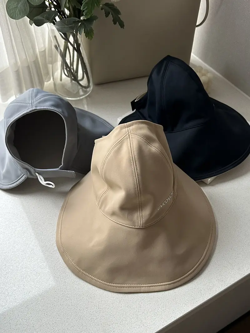 Women's Grey Reversible Bucket Hat with Large Brim — feature 17