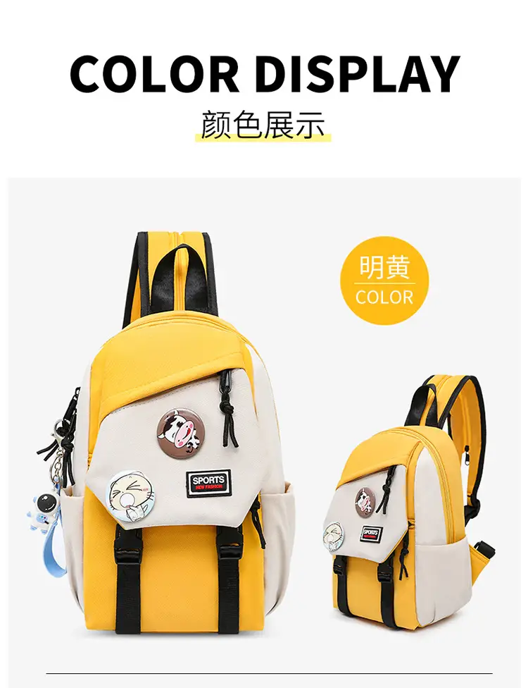 Pink Cute Crossbody Backpack for Girls School Travel — feature 20