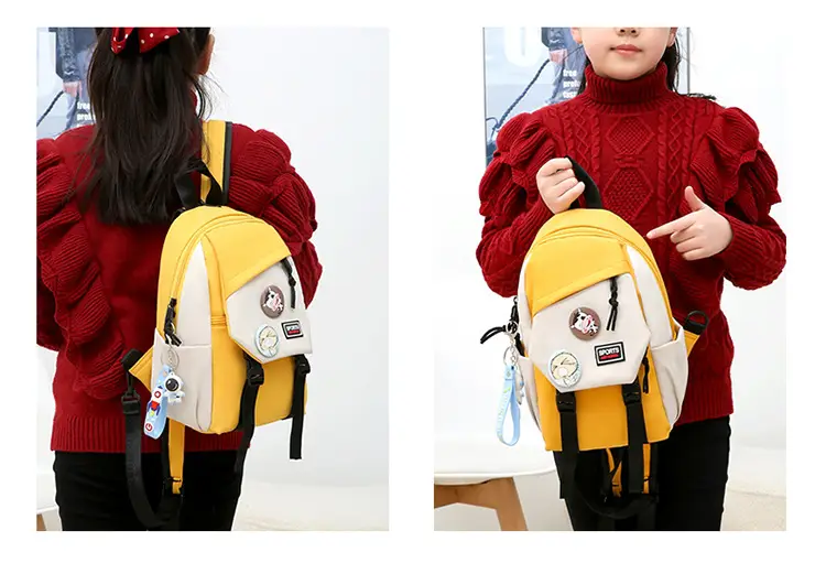 Pink Cute Crossbody Backpack for Girls School Travel — feature 26