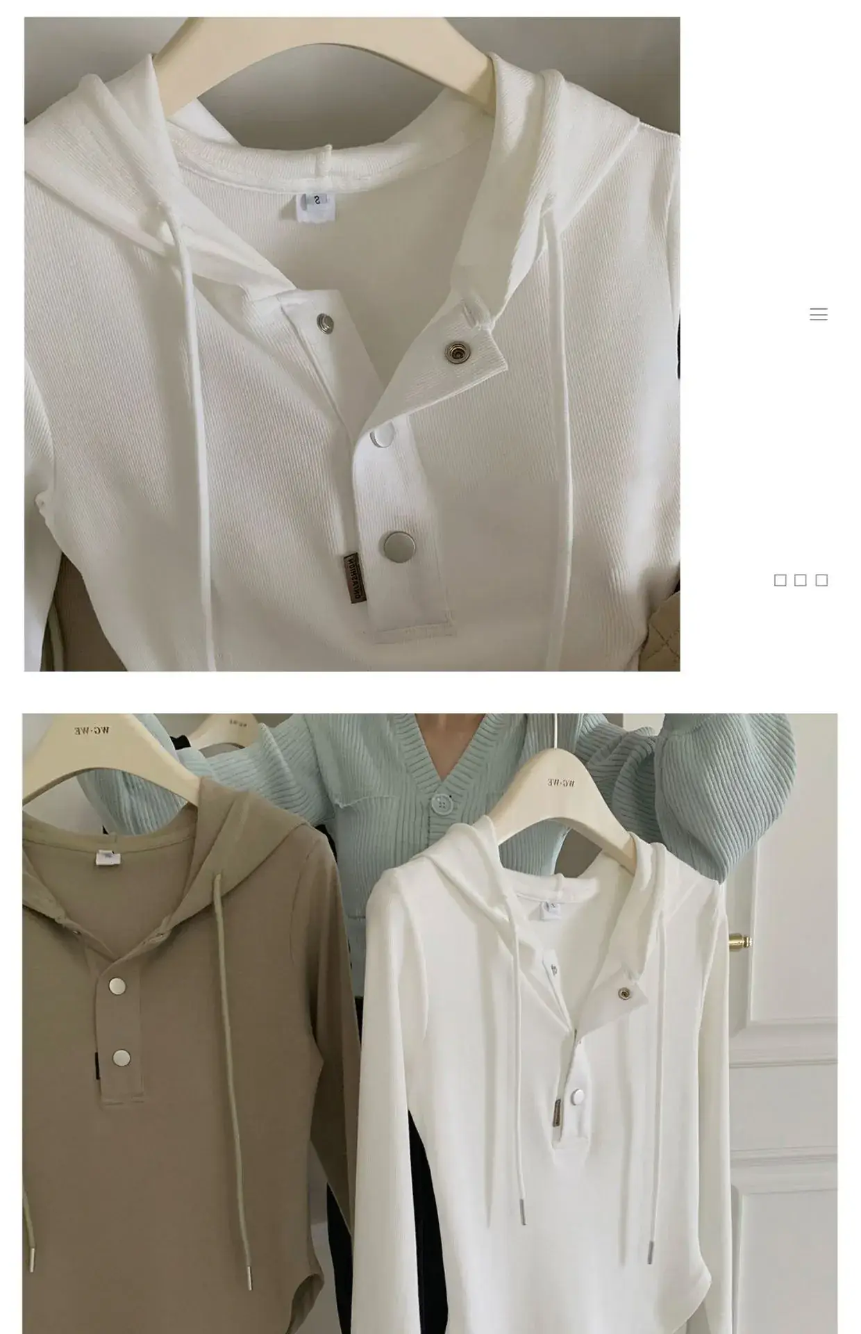 Women Hooded Long Sleeve Slim Fit T-Shirt New Spring Style — feature 23