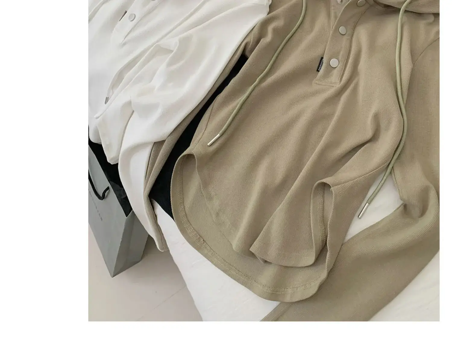 Women Hooded Long Sleeve Slim Fit T-Shirt New Spring Style — feature 8