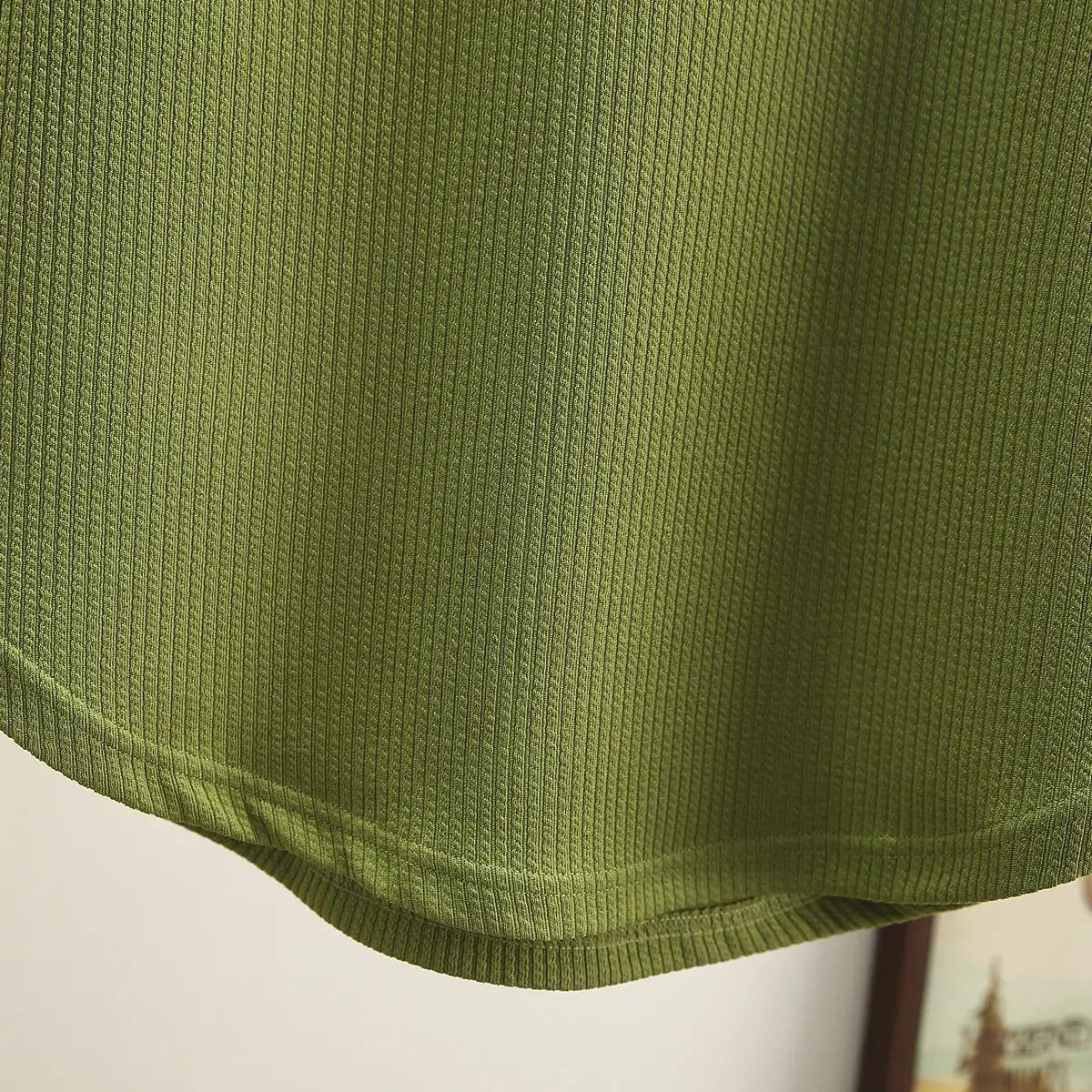Green Hooded T-Shirt for Plus Size Women 100kg