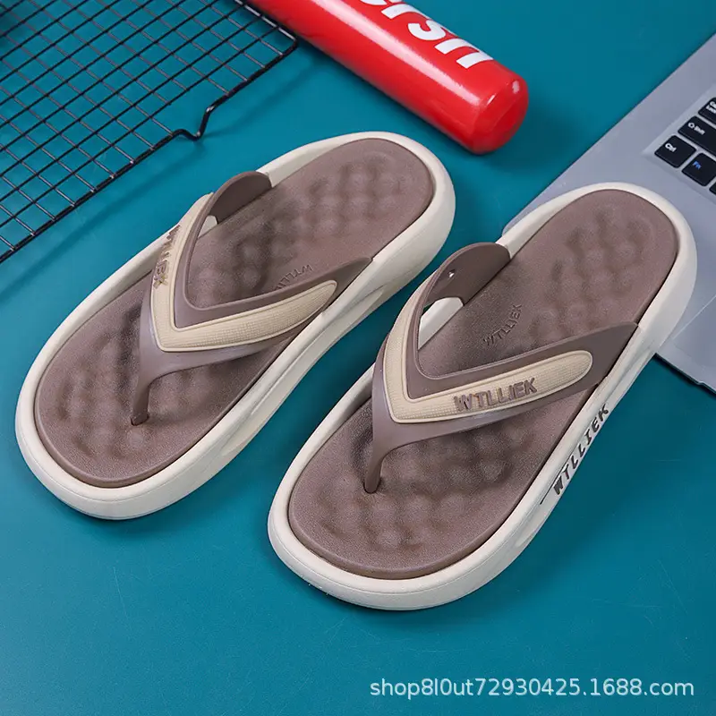 2025 Men's Korean Style Summer Flip-Flops Large