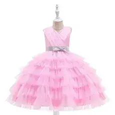 Black Puff Sleeve Princess Dress for Girls — feature 2