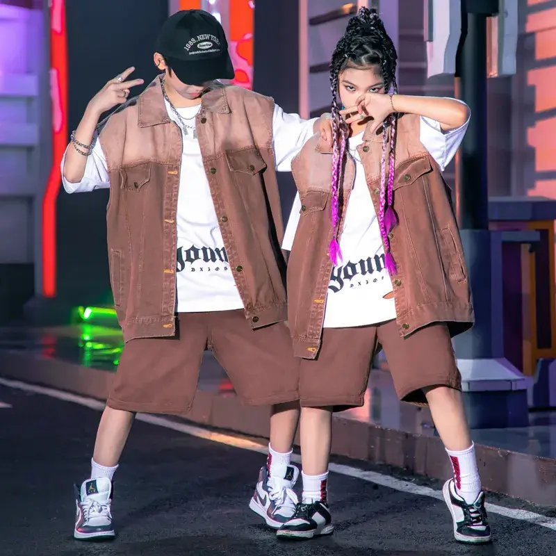 Hip-hop Boys Fashioned Cowboy Suit Summer Wear - Image 2
