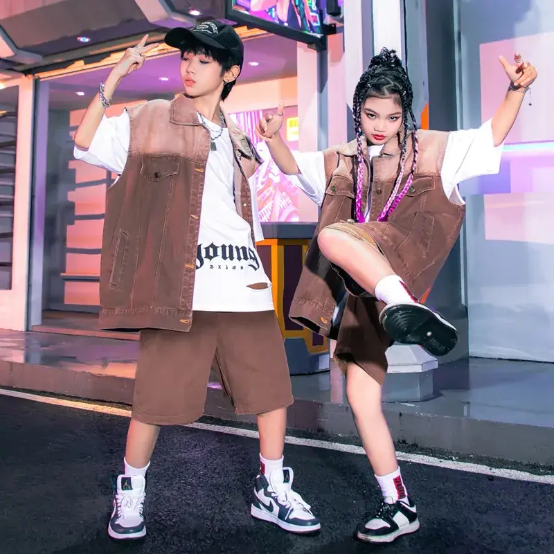 Hip-hop Boys Fashioned Cowboy Suit Summer Wear - Image 4
