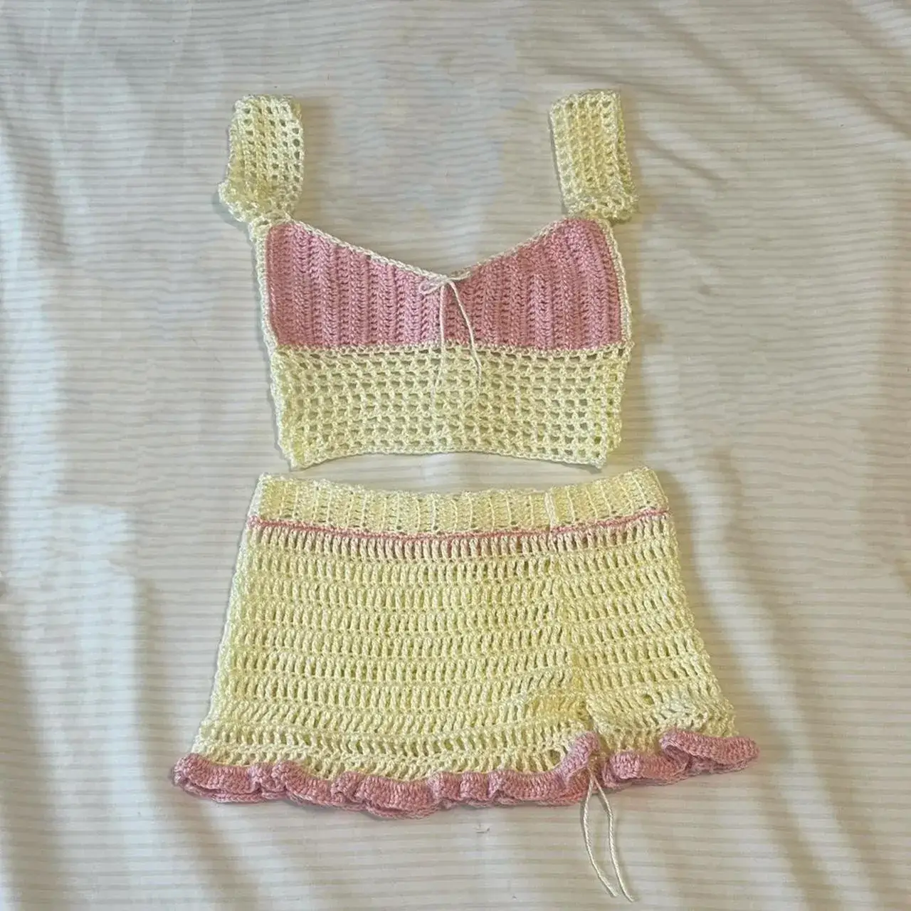 2023 Knitted Two-Piece Vest & Skirt Set for Women — feature 14