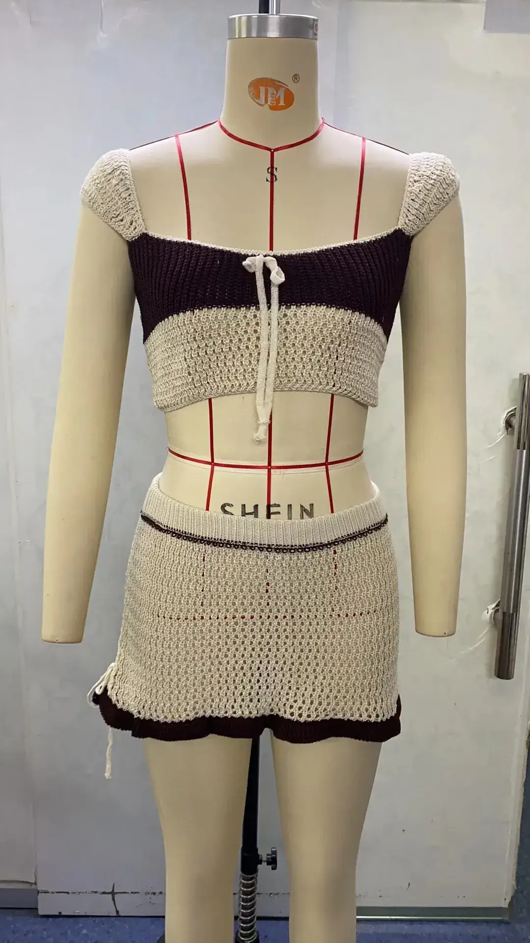 2023 Knitted Two-Piece Vest & Skirt Set for Women — feature 18