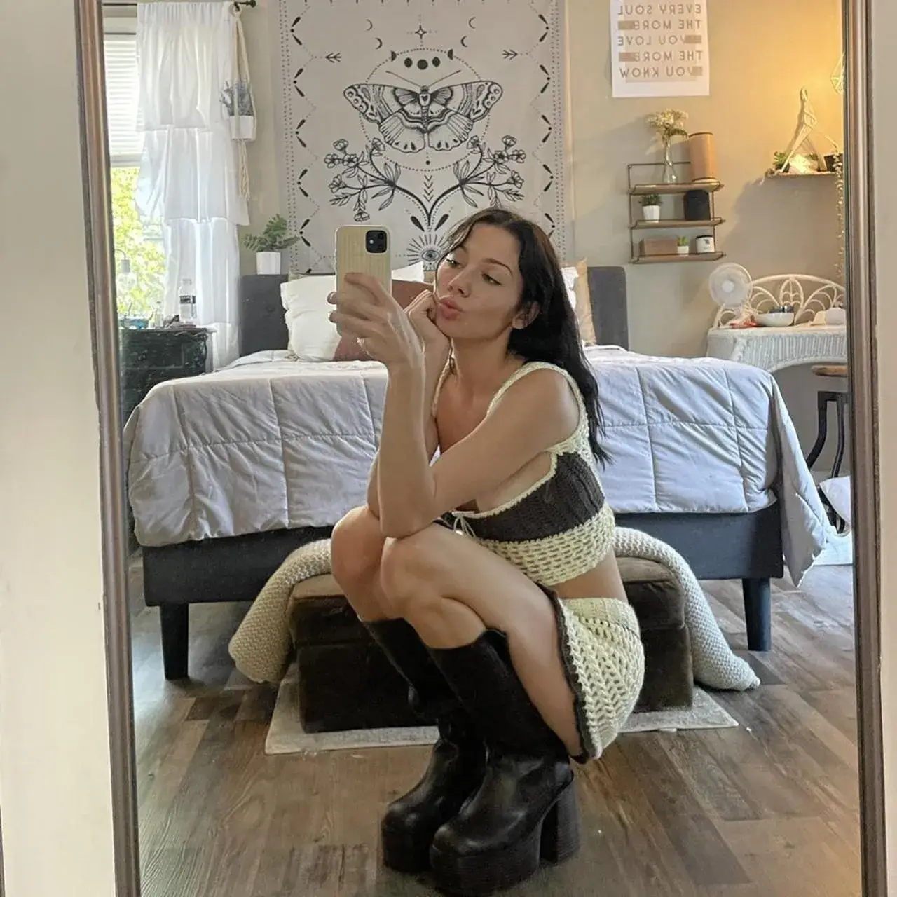 2023 Knitted Two-Piece Vest & Skirt Set for Women — feature 6