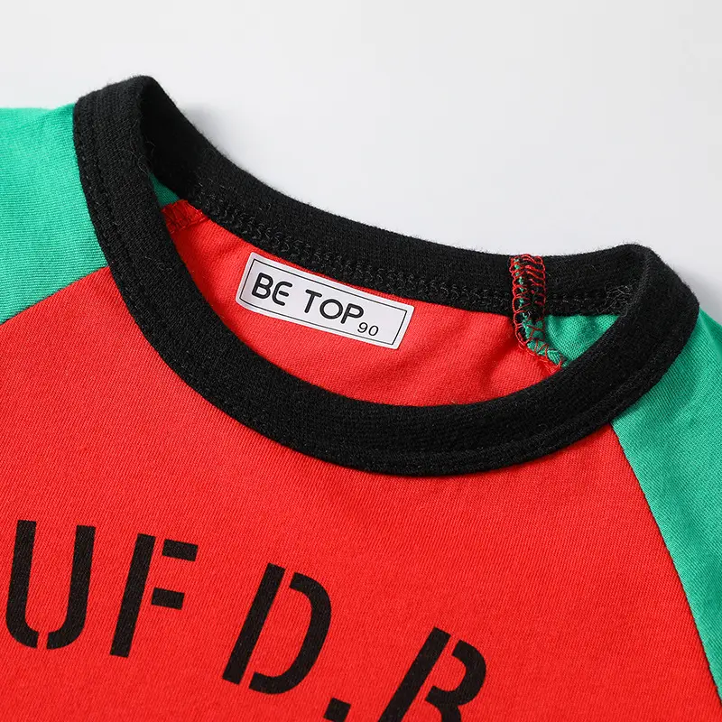 Huf D.B.G Boys T-Shirt Red Green 2025 Summer - Image 3