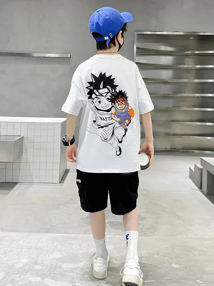 Children's Cotton T-Shirt Short Sleeve Summer 2025 - Image 14