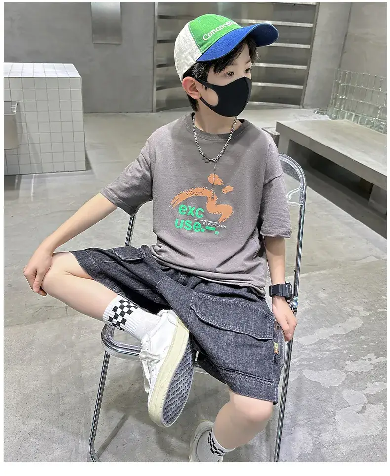 Children's Cotton T-Shirt Short Sleeve Summer 2025 — feature 11
