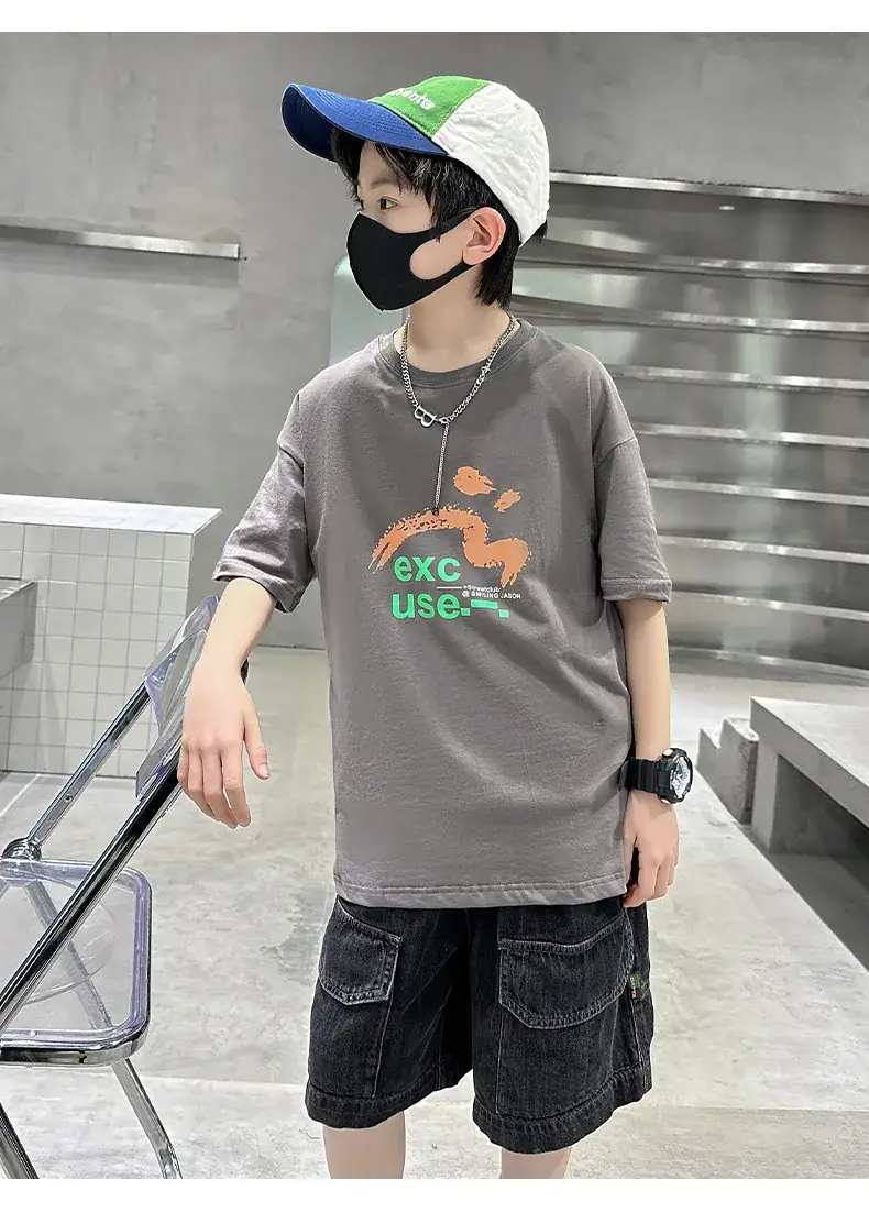Children's Cotton T-Shirt Short Sleeve Summer 2025 — feature 13