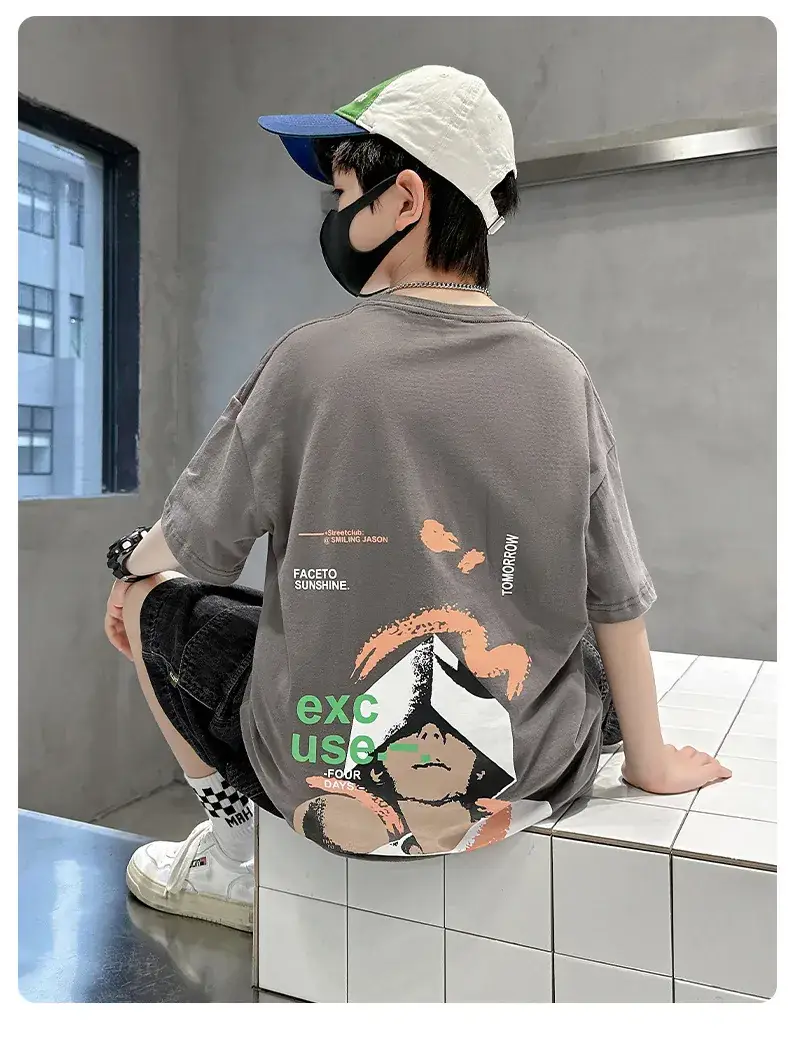 Children's Cotton T-Shirt Short Sleeve Summer 2025 — feature 14