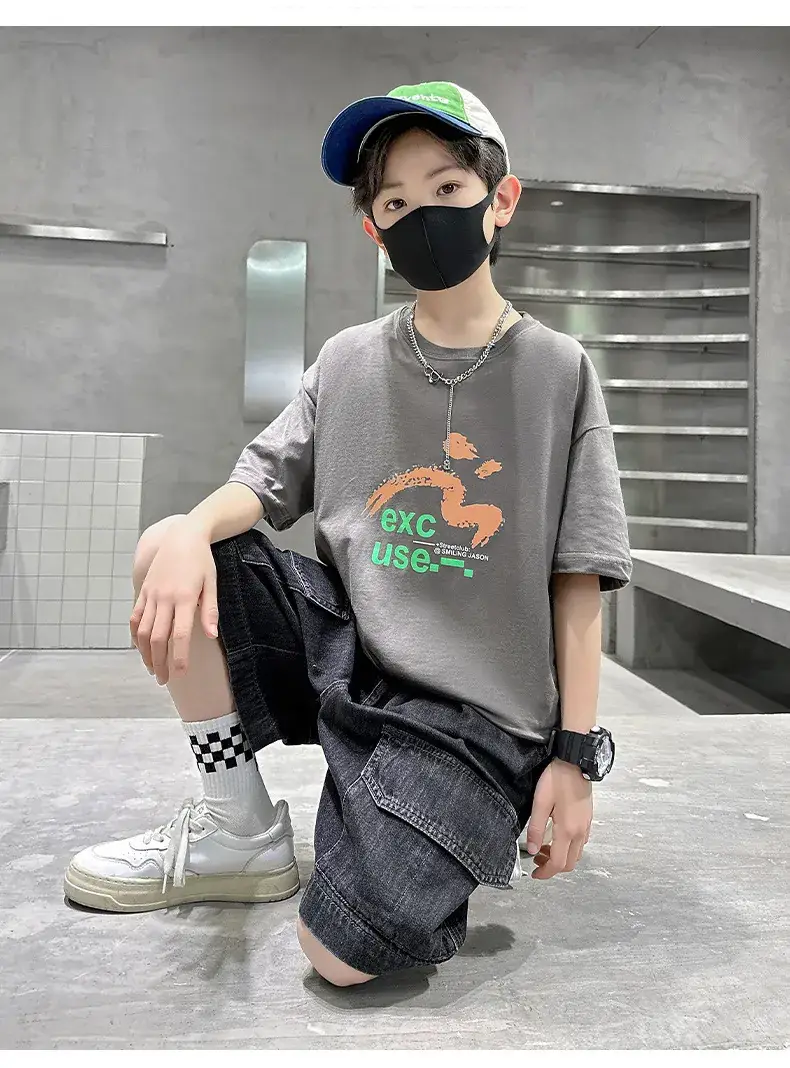 Children's Cotton T-Shirt Short Sleeve Summer 2025 — feature 16