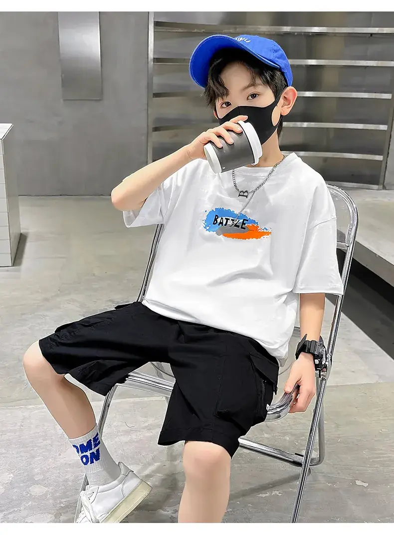 Children's Cotton T-Shirt Short Sleeve Summer 2025 — feature 17