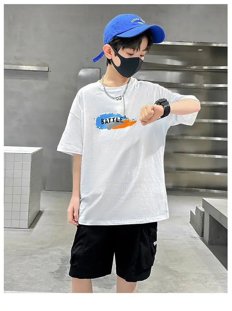 Children's Cotton T-Shirt Short Sleeve Summer 2025 — feature 22