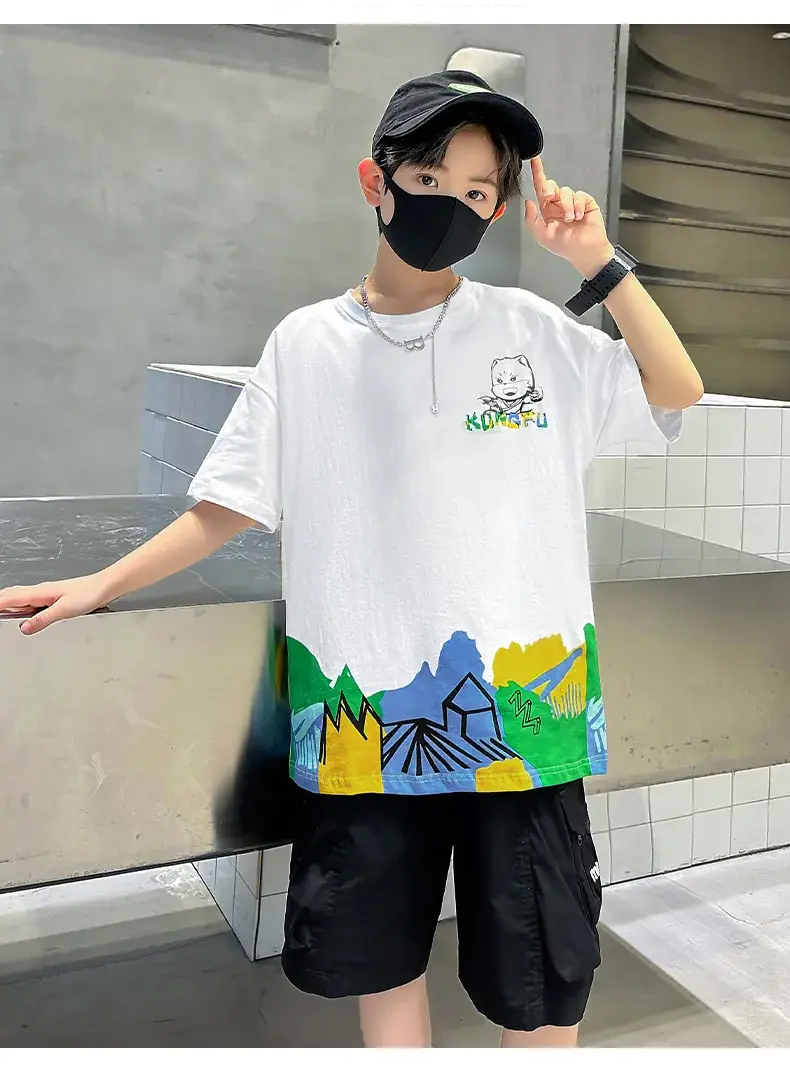 Children's Cotton T-Shirt Short Sleeve Summer 2025 — feature 23
