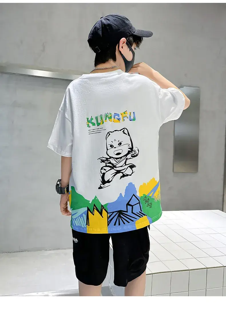 Children's Cotton T-Shirt Short Sleeve Summer 2025 — feature 24