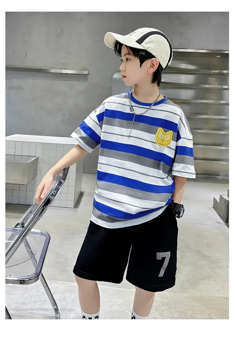 Children's Cotton T-Shirt Short Sleeve Summer 2025 — feature 31