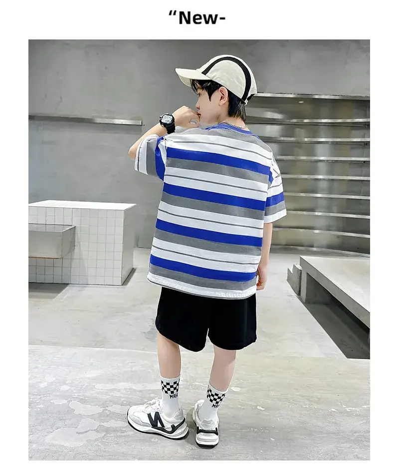 Children's Cotton T-Shirt Short Sleeve Summer 2025 — feature 32