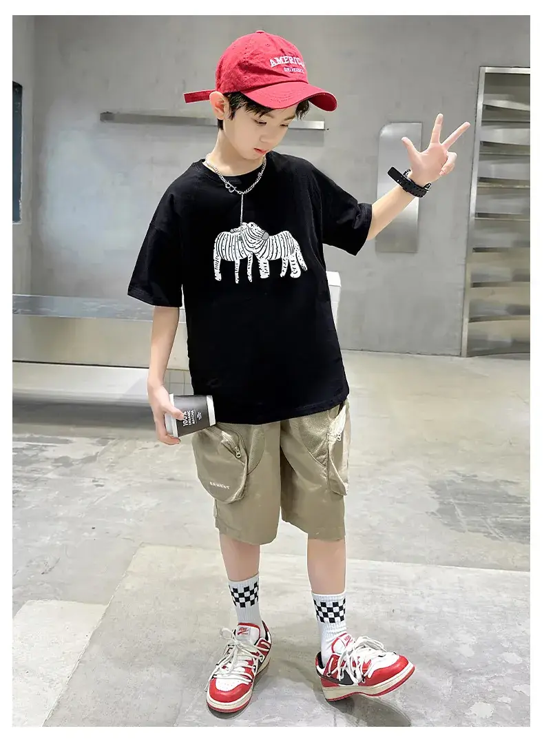 Children's Cotton T-Shirt Short Sleeve Summer 2025 — feature 36