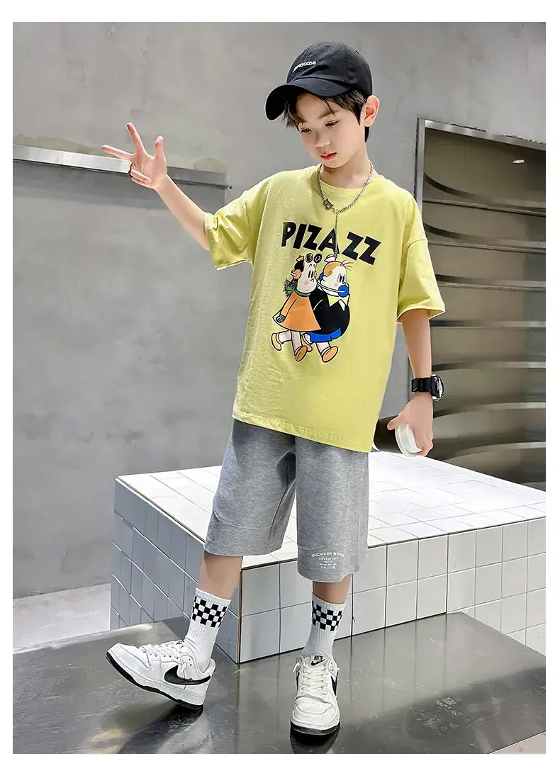Children's Cotton T-Shirt Short Sleeve Summer 2025 — feature 37
