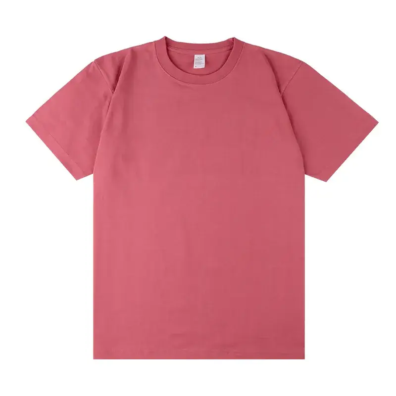 Men's 250g Navy Cotton Short Sleeve T-Shirt