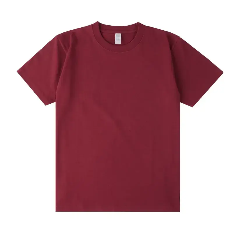 Men's 250g Navy Cotton Short Sleeve T-Shirt