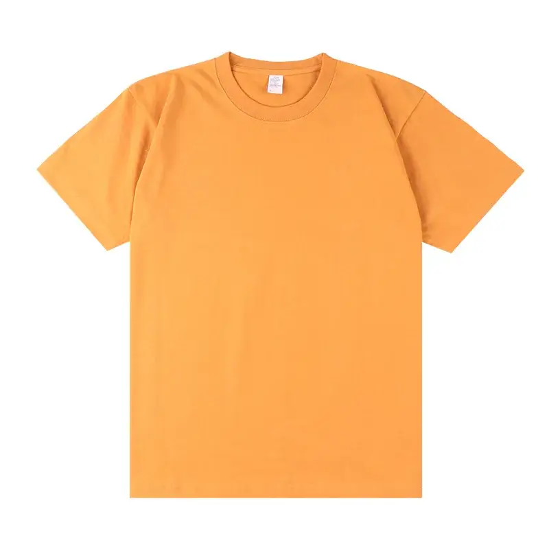Men's 250g Navy Cotton Short Sleeve T-Shirt