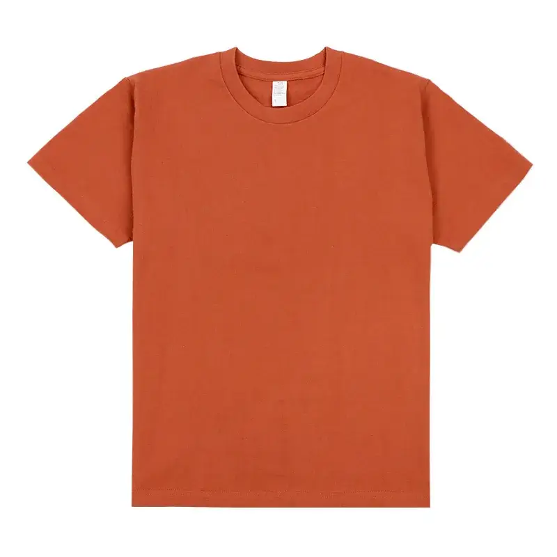 Men's 250g Navy Cotton Short Sleeve T-Shirt