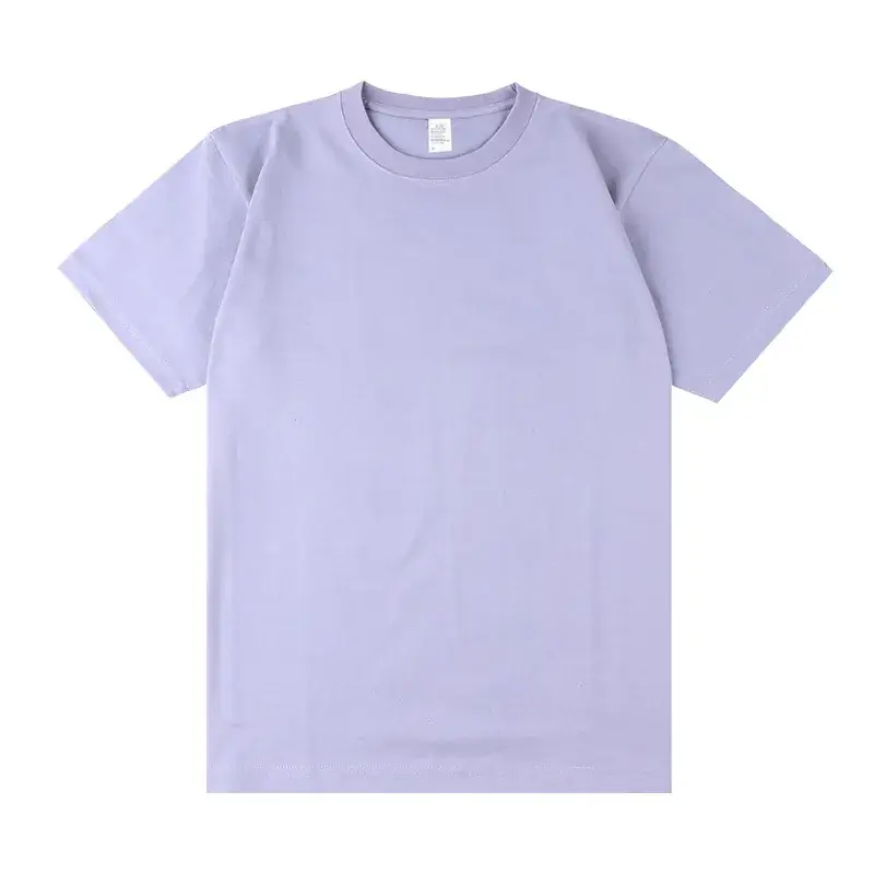 Men's 250g Navy Cotton Short Sleeve T-Shirt