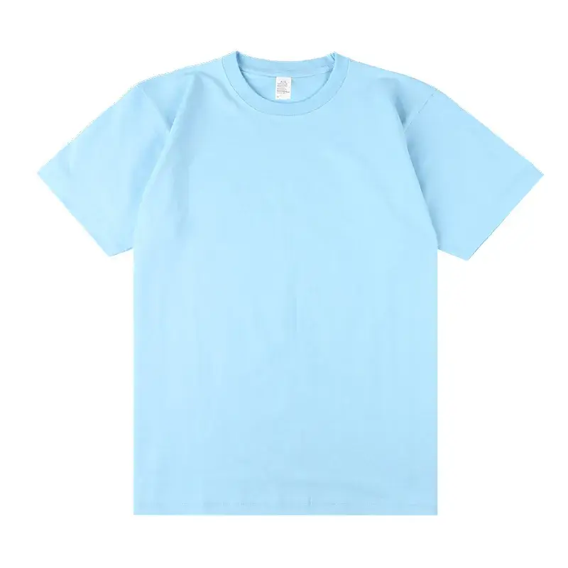 Men's 250g Navy Cotton Short Sleeve T-Shirt