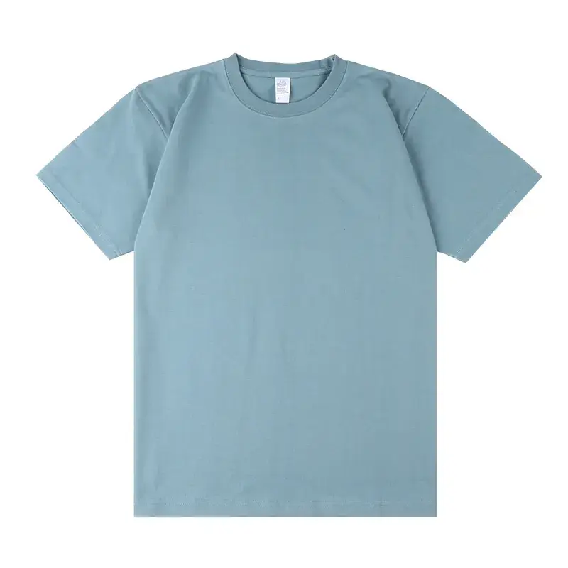 Men's 250g Navy Cotton Short Sleeve T-Shirt