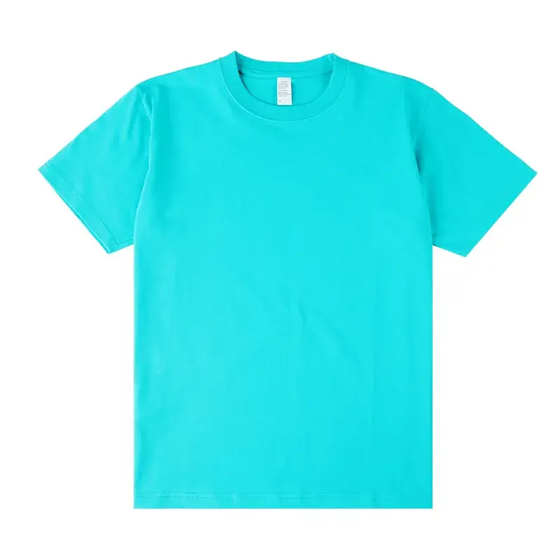 Men's 250g Navy Cotton Short Sleeve T-Shirt
