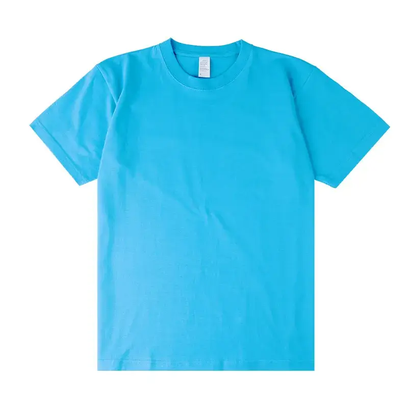 Men's 250g Navy Cotton Short Sleeve T-Shirt