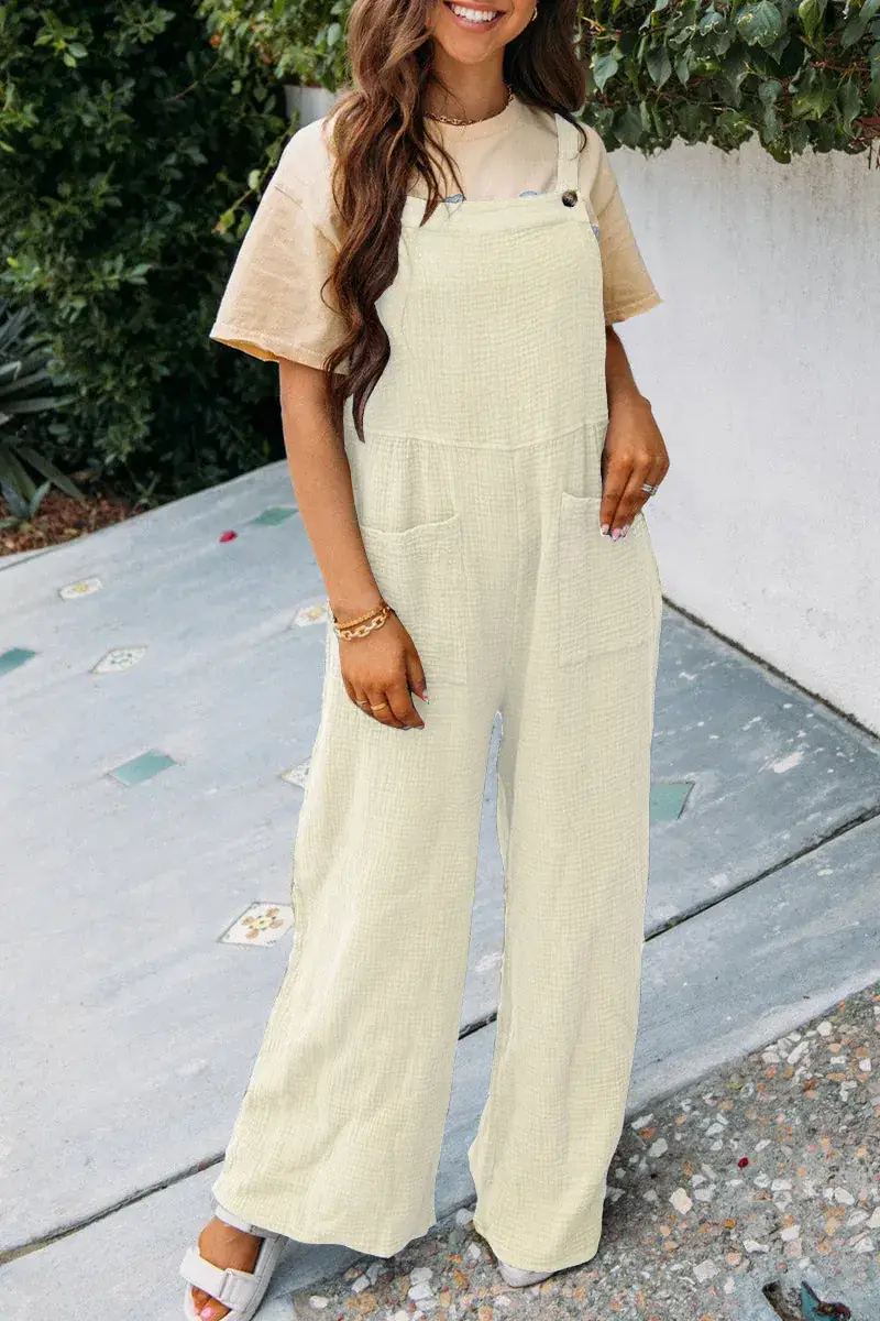 2025 Women's Navy Blue Loose Strap Pants Casual Summer — feature 36