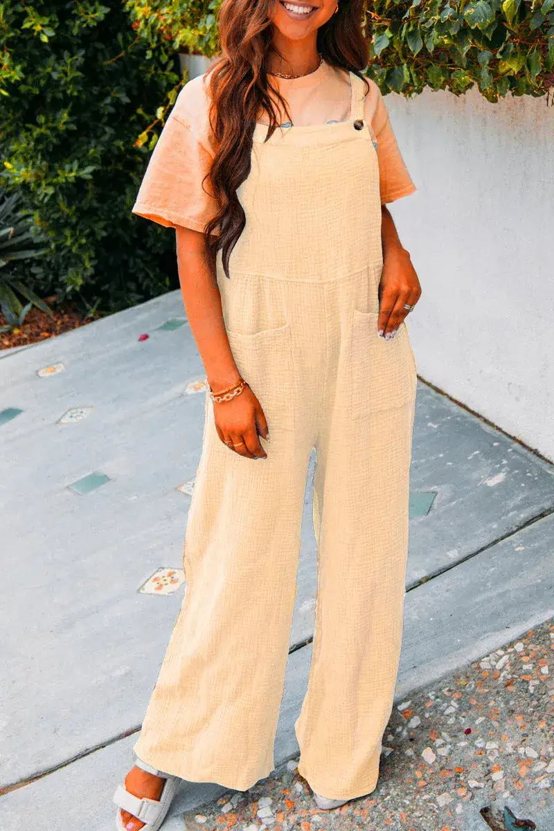 2025 Women's Navy Blue Loose Strap Pants Casual Summer — feature 54