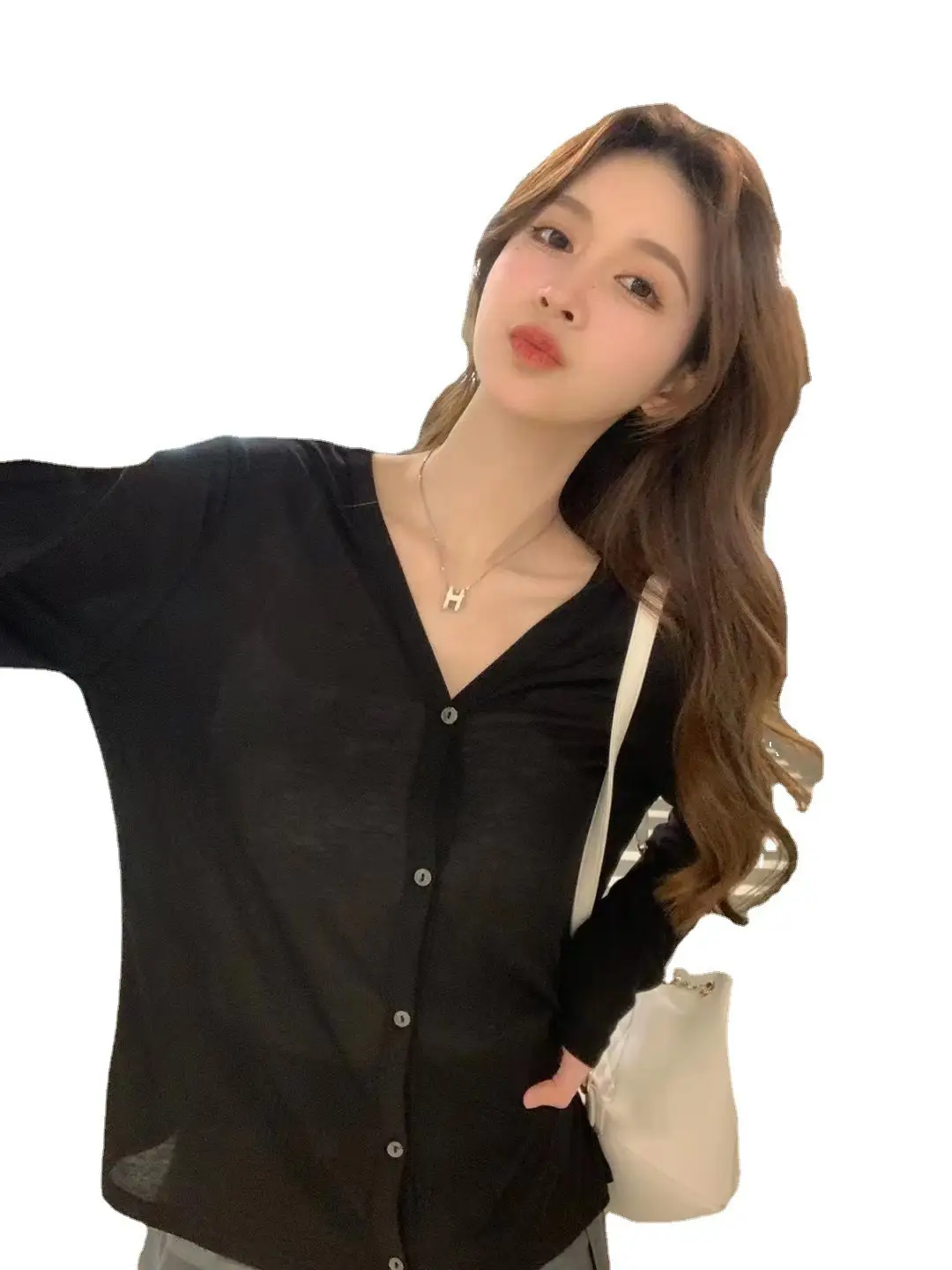 Japanese Style Retro Hong Kong Style One-piece Irregular Swing Camisole Solid Color Inner Top Women's Camisole Spice Girl