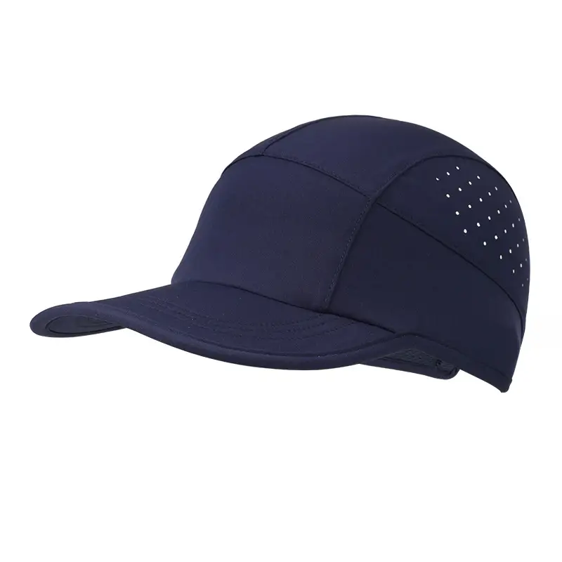 Orange Baseball Cap for Men Summer Running Comfortable Stretch Cap - Image 3