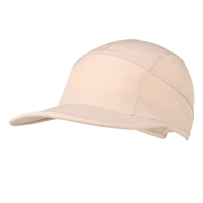 Orange Baseball Cap for Men Summer Running Comfortable Stretch Cap - Image 4