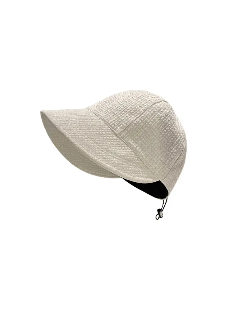Black Mesh Sun Hat for Women Summer Protection