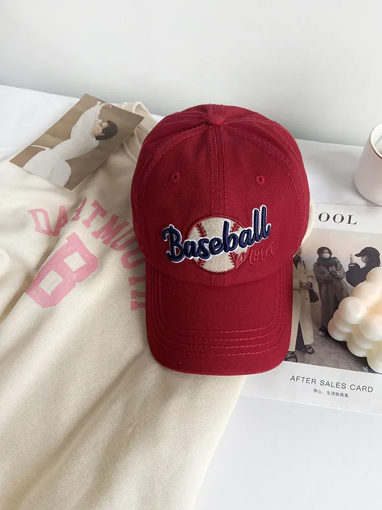 Women Baseball Cap Brown 2023 New Soft Sunshade Hat - Image 2