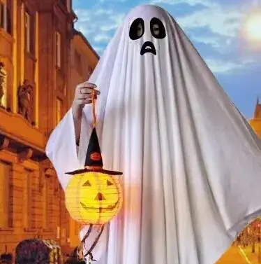 Halloween Ghost Costume Masquerade Dress Up Cape Dress Up